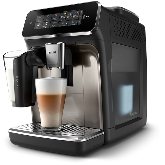 Philips Series 3300 EP3347/90 100% ceramic grinder with 12 adjustable grind settings for fresh bean-to-cup coffee