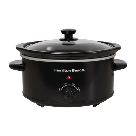 Hamilton Beach The Comfort Cook 3.5L Slow Cooker – Black
