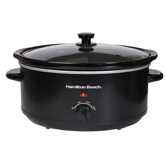 Hamilton Beach The Family Favourite 6.5L Slow Cooker – Black