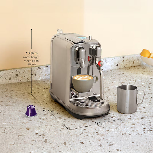 Sage Nespresso Creatista Plus gebürsteter Edelstahl