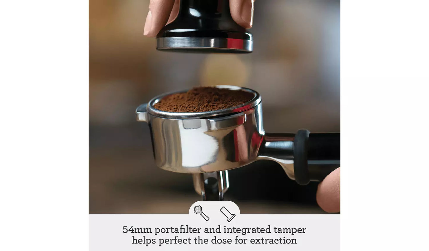 Sage The Barista Touch Rostfritt Stål