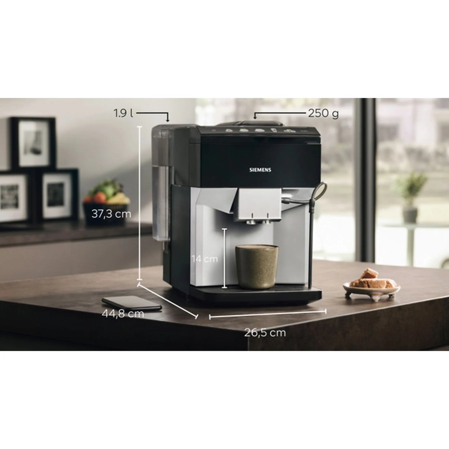 Cafetera superautomática Siemens TP515R01