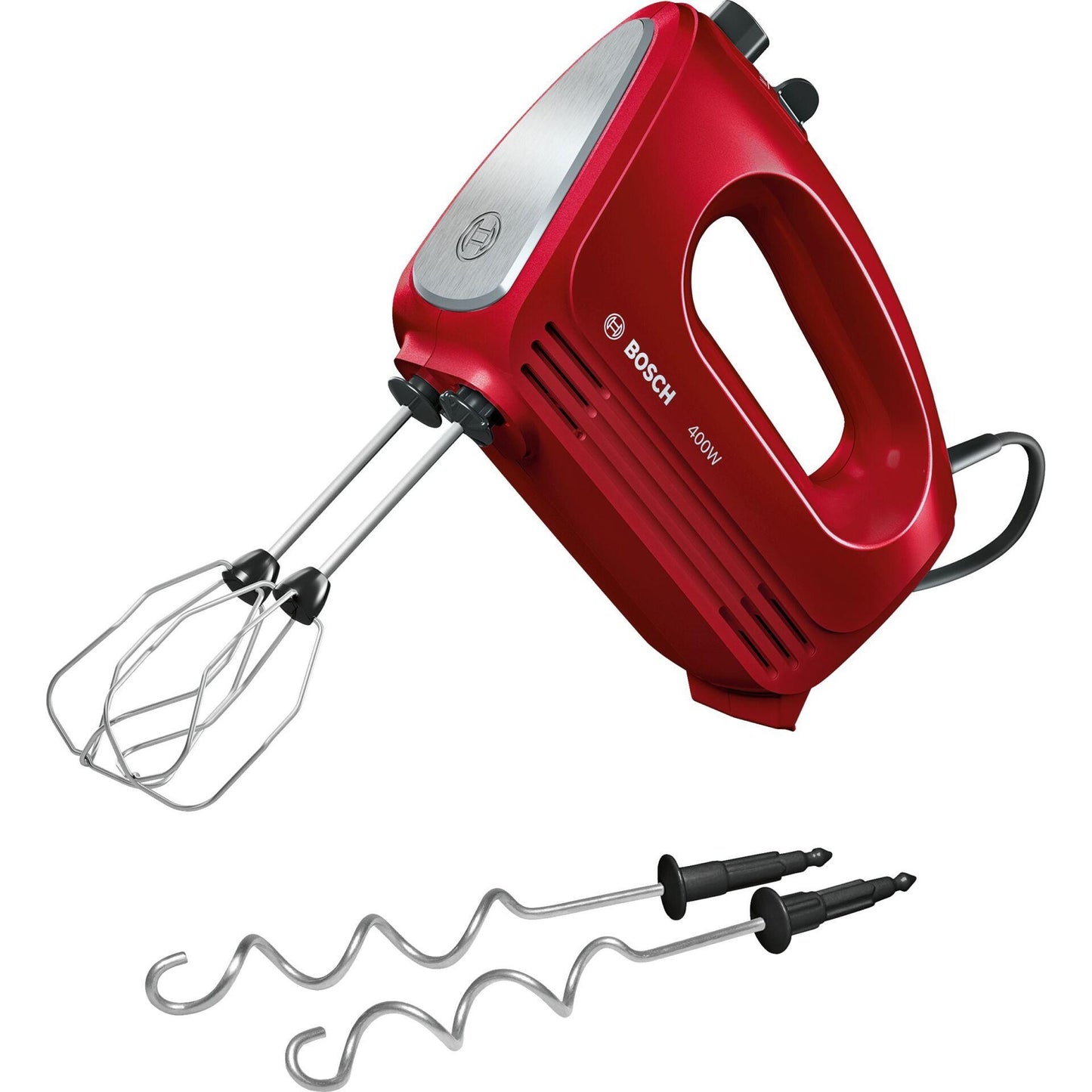 Bosch CleverMixx Hand mixer 400 W Red, Stainless steel