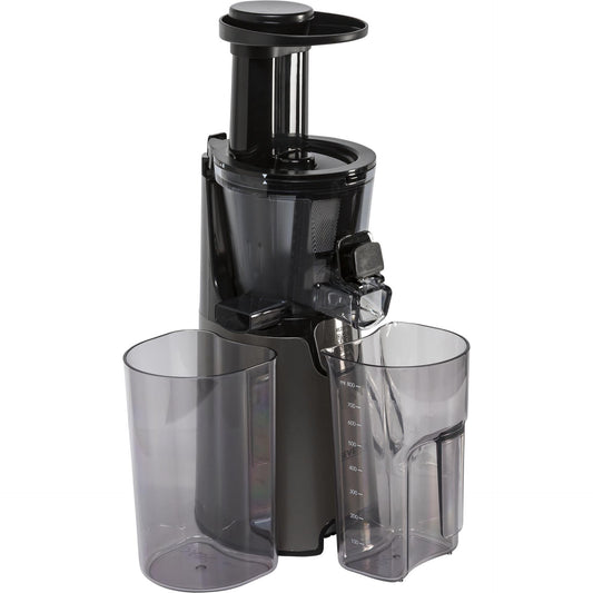 Severin ES 3571 juice maker Slow juicer 150 W Black, Grey, Metallic,