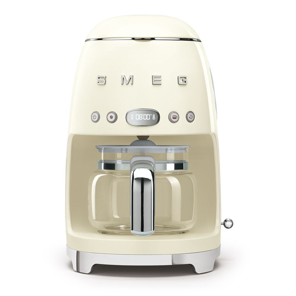Smeg 50's Style Drip Filter Coffee Machine DCF02CREU Cream - Smeg 50'