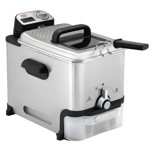 Tefal FR8041 fryer Single 3.5 L Stand-alone 2300 W Deep fryer Silver -