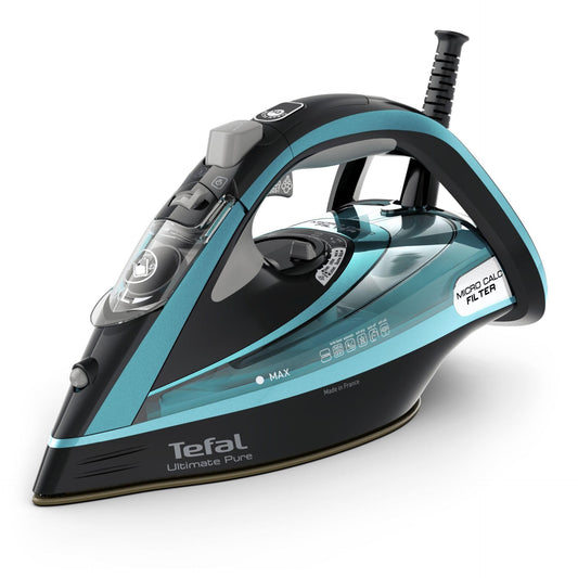 Tefal Ultimate Pure FV9844 Dry & Steam iron Durilium Autoclean