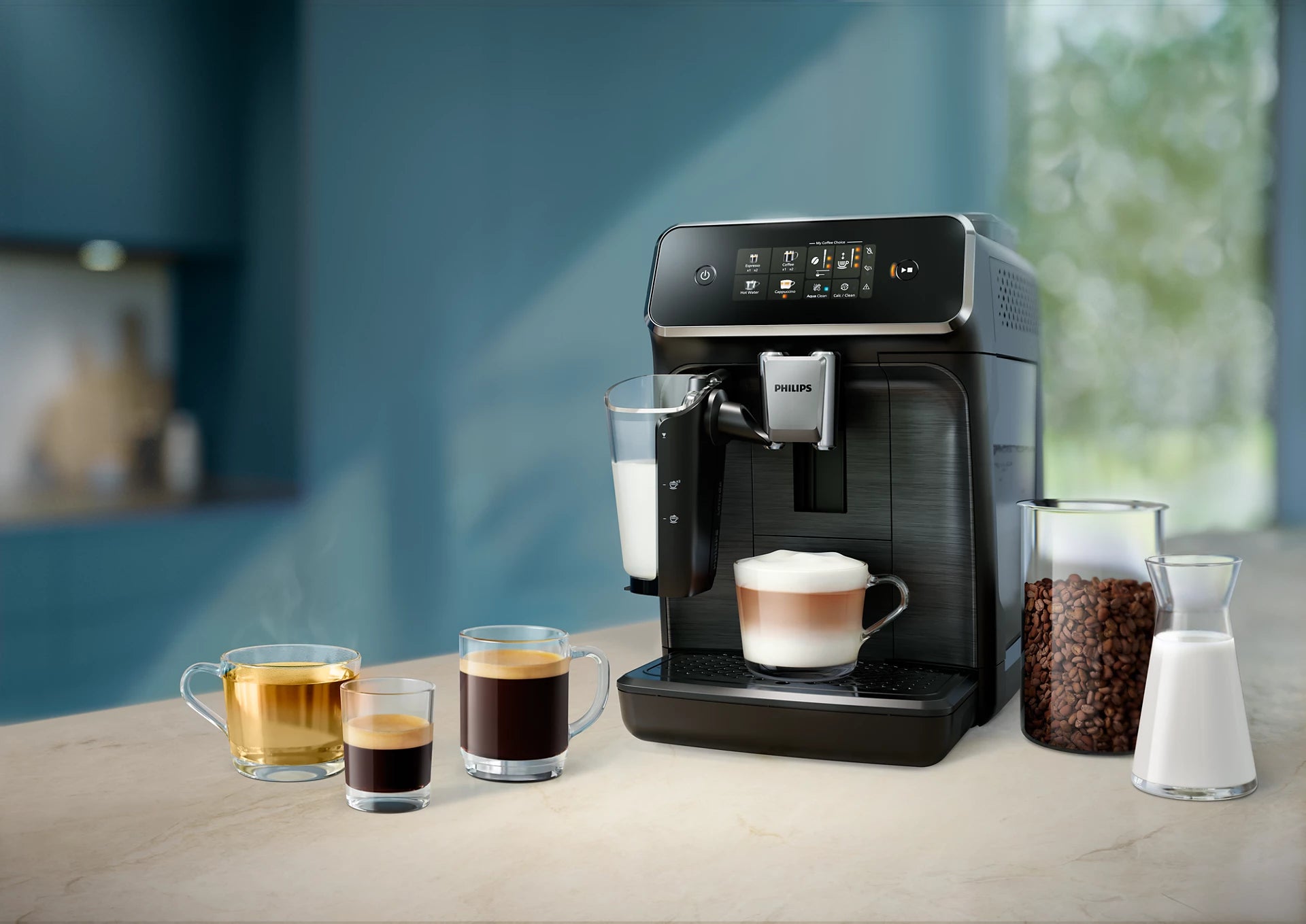 Philips Series 2300 LatteGo EP2331/10 Smart Bean to Cup Coffee Machine image 4