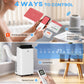 HOMCOM 14000 BTU Mobile Air Conditioner for Room up to 35m², Smart Home WiFi Compatible, with Dehumidifier, Fan, 24H Timer