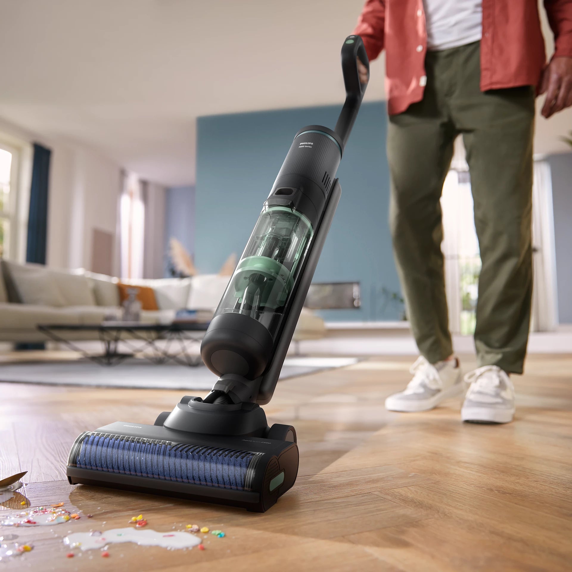 Philips 7000 Series AquaTrio XW7263/11 Cordless Wet & Dry Vacuum Cleaner (Black) image 3