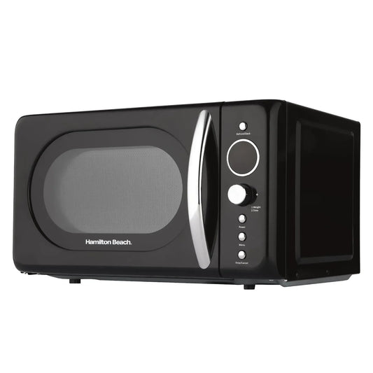 Hamilton Beach 20L Retro Microwave – Black