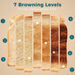 HOMCOM 2 Slice Toaster with 7 Browning Levels, Reheat, Defrost and Cancel Functions