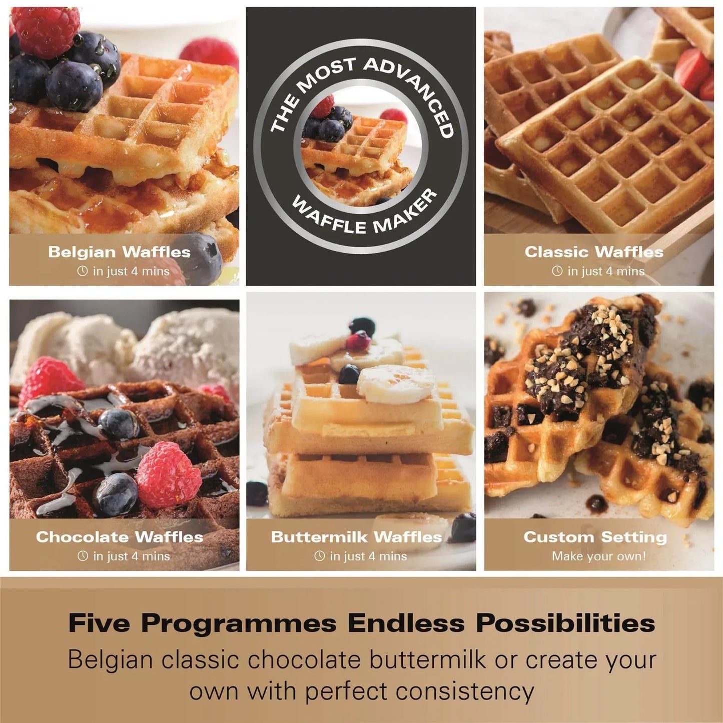 Hamilton Beach Pro Smart Waffle Maker