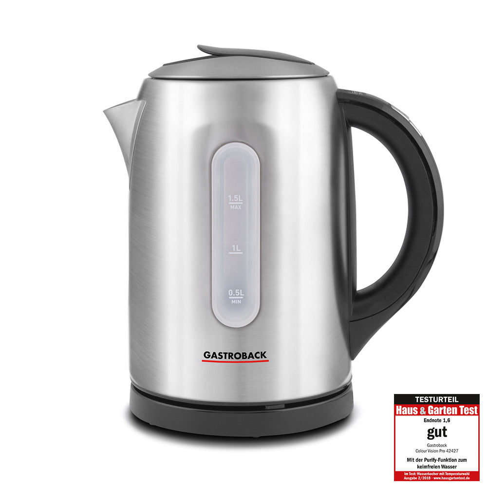 Gastroback 62427 Water Kettle Colour Vision Pro – main view