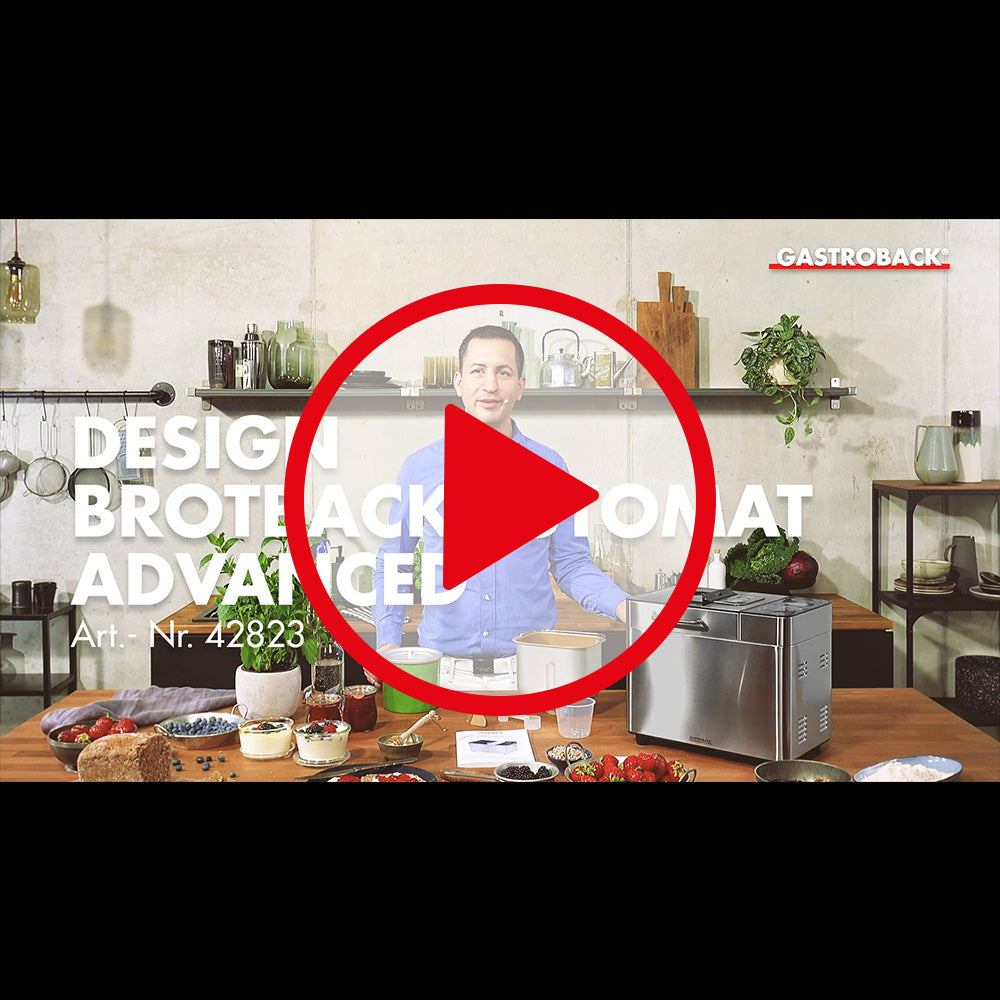Gastroback 62823 Design Automatic Bread Maker Advanced – freshly baked bread