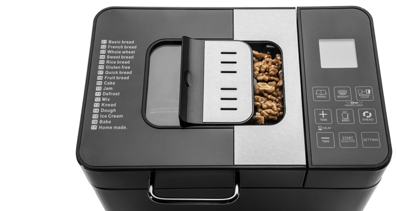 Gastroback 62823 Design Automatic Bread Maker Advanced – ingredient dispenser