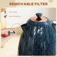 HOMCOM 3000W Rapid Boil Honeycomb Kettle - Dark Blue