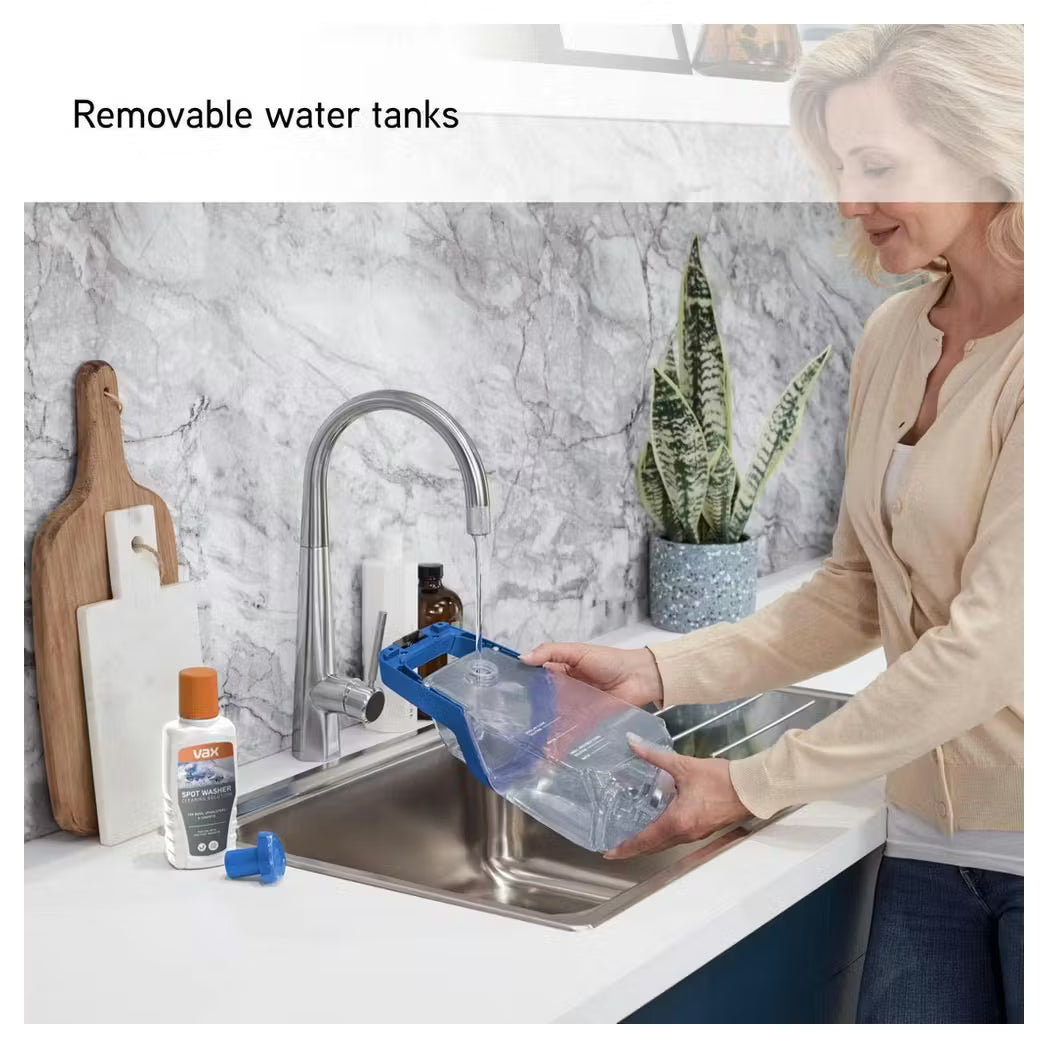 VAX CDCW-CSXA Limpiador de manchas portátil SpotWash Duo — Azul y gris