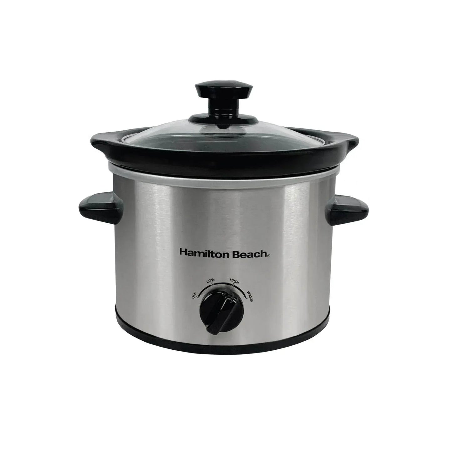 Hamilton Beach The Mighty Mini 1.8L Slow Cooker – Stainless Steel