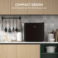 HOMCOM 35L Mini Freezer, -24℃ to -14℃ Temperature - Black