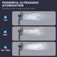 HOMCOM Pedestal Fan with Water Mist Spray, Spray Misting Fan with 70° Oscillation, Tilt Head, 3 Speeds, 3 Modes, Adjustable Mist, 3.2L Water Tank, for Home, 120 cm