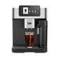 Beko CEG7348X CaffeExperto bean to cup coffee machine - silver, TFT colour touchscreen front view