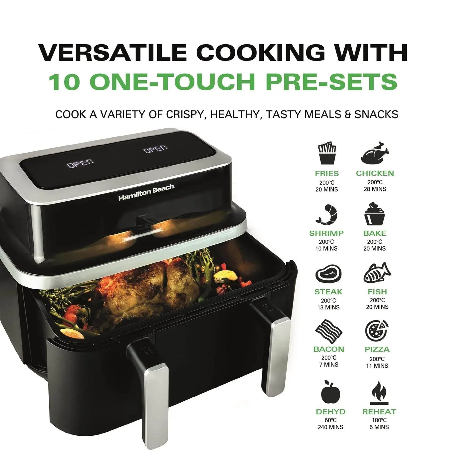 Hamilton Beach VisionCook 9L - Smart Finish