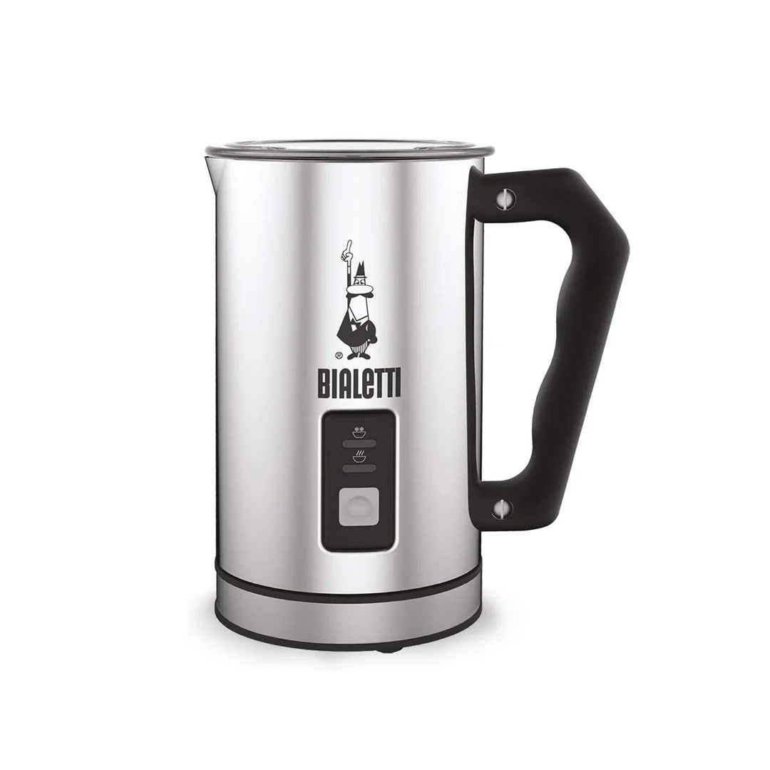 Bialetti Electric Milk Frother 330ml Stainless Steel