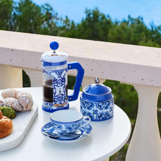 Bialetti X Dolce&Gabbana Blue Mediterranean Cafetiere