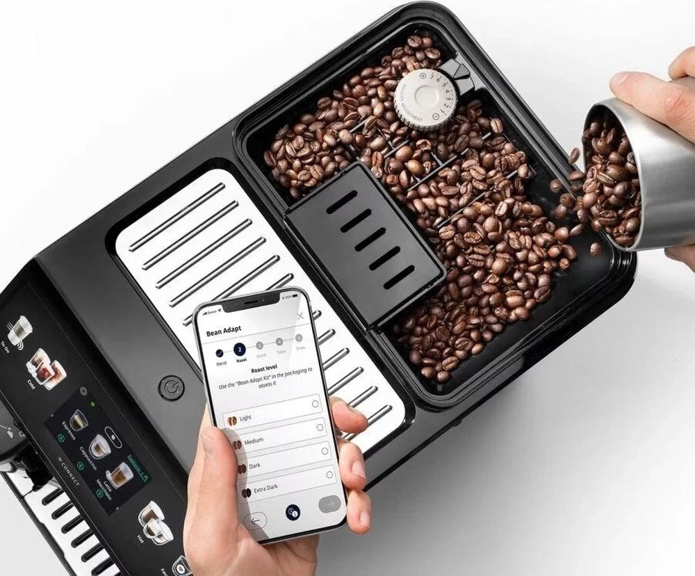 DeLonghi Eletta Explore ECAM450.86.T Smart Bönor till Kopp Kaffemaskin - Silver