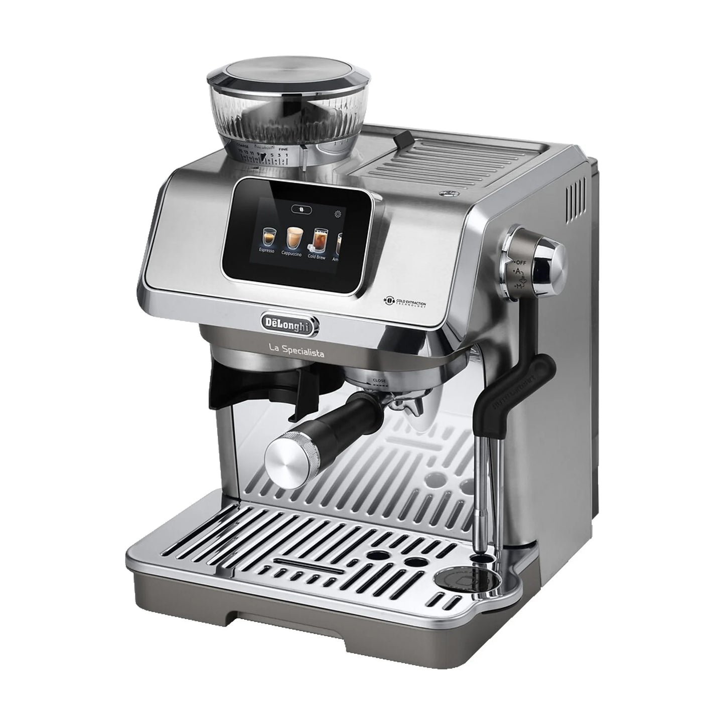 DeLonghi La Specialista Touch EC9455.M Siebträgermaschine – Edelstahl