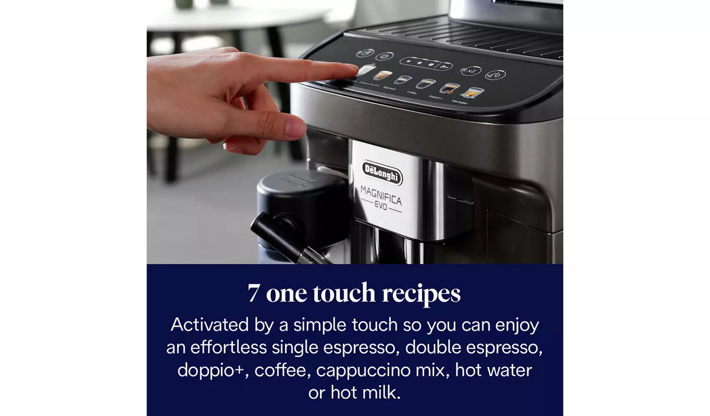 De'Longhi Magnifica Evo ECAM290.83.TB Kaffeevollautomat – Schwarz