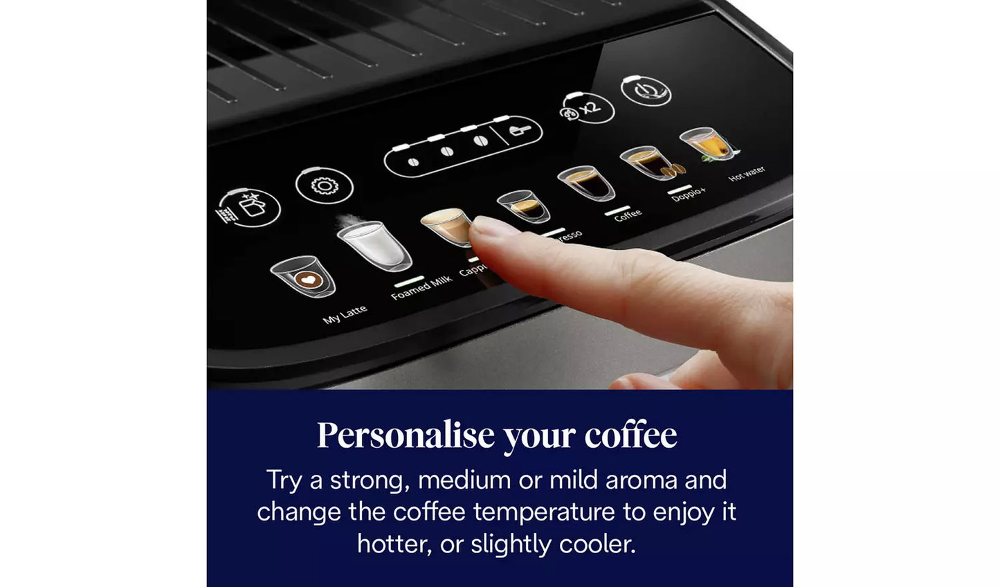 De'Longhi Magnifica Evo ECAM290.83.TB Kaffeevollautomat – Schwarz