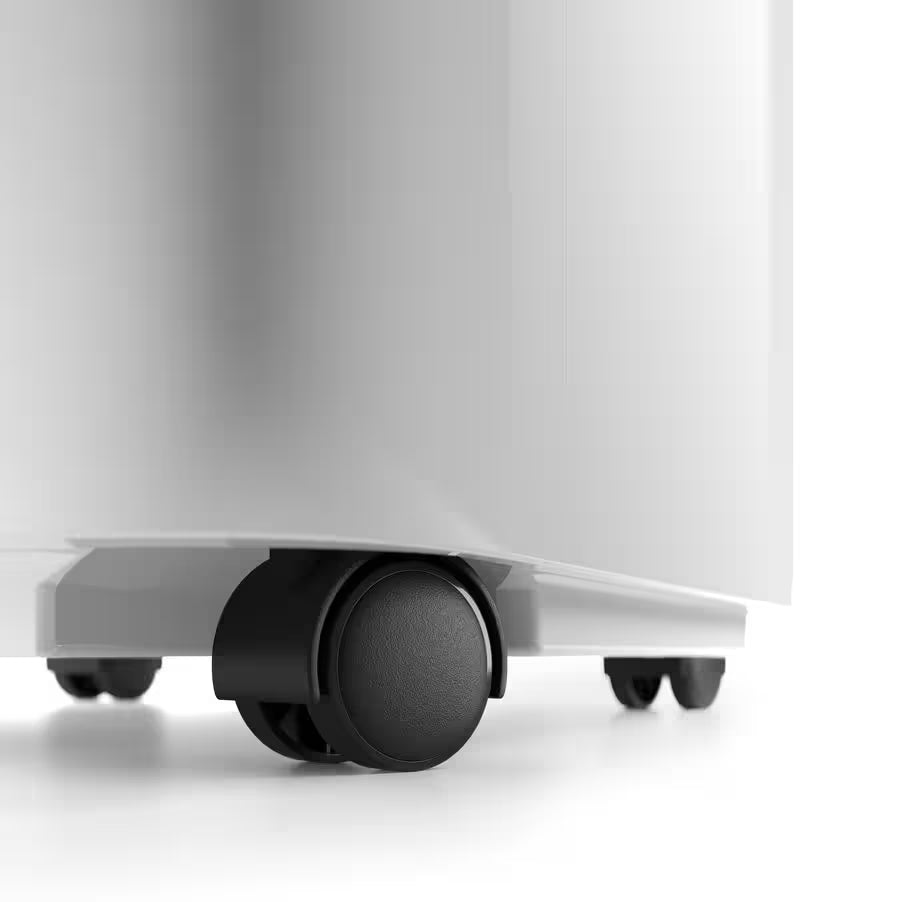 De'Longhi PACES72 Pinguino Compact - slim upright design, side view