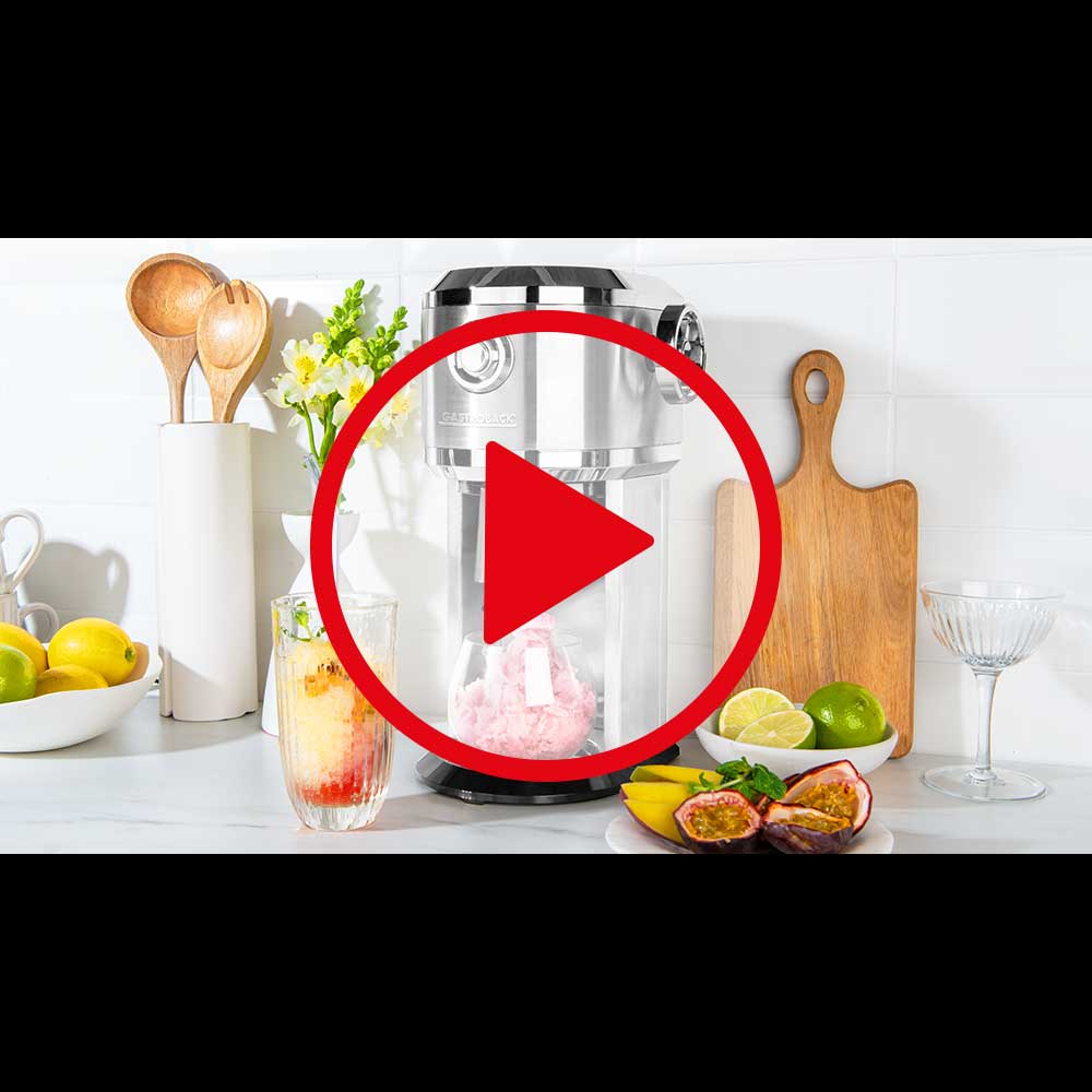 Gastroback 62905 Design Ice Shaver – shaved ice output