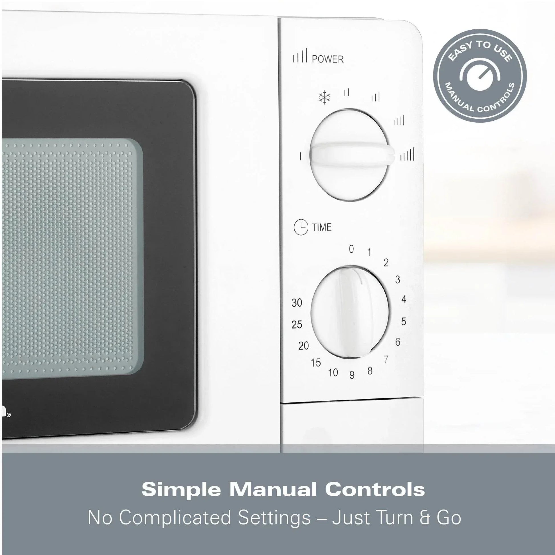 Hamilton Beach 20L Standard White Microwave