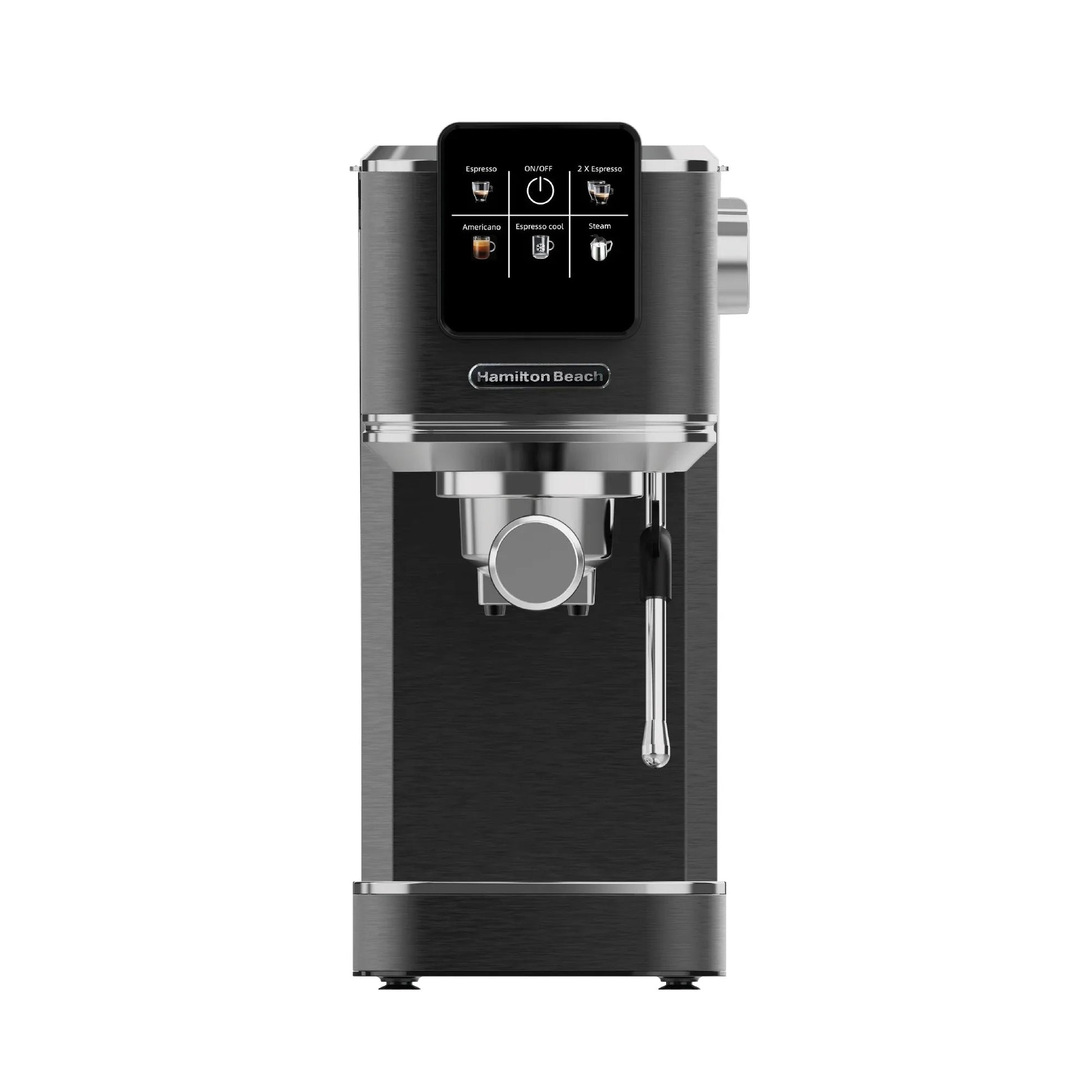 Hamilton Beach BaristaPro Touch HBC5210B 5-in-1 Espresso Machine in Black