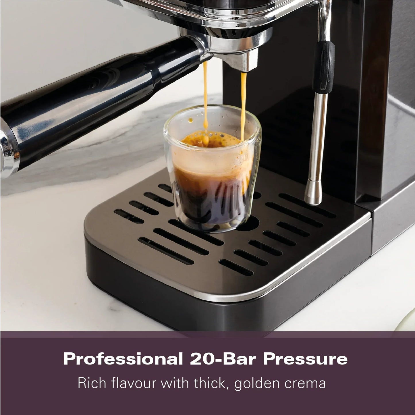 Hamilton Beach BaristaPro Touch 5-in-1 - Cold Brew Iced Coffee