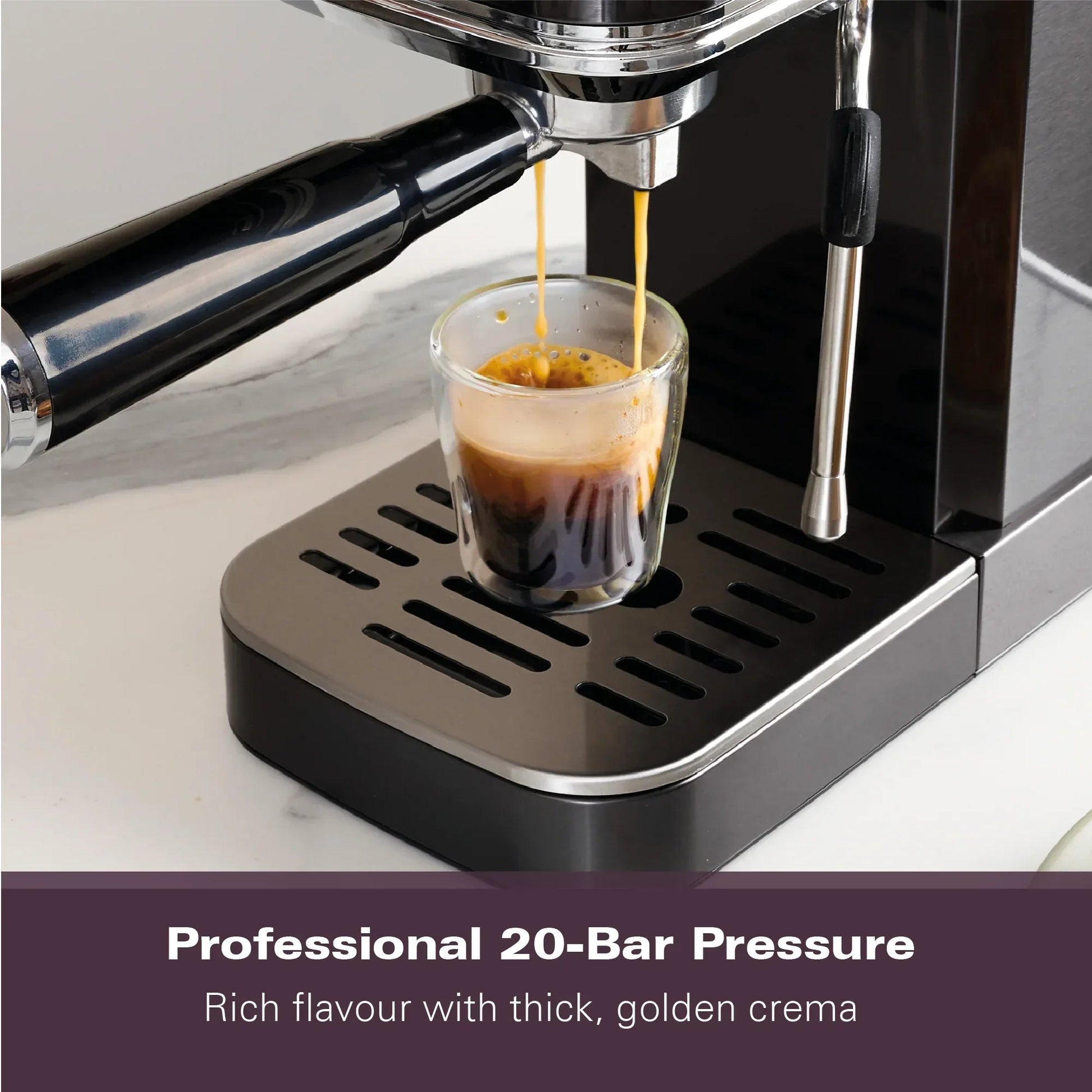 Hamilton Beach BaristaPro Touch 5-in-1 - Cold Brew Iced Coffee