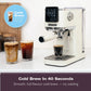 Hamilton Beach BaristaPro Touch 5-in-1 Espresso Machine Cream