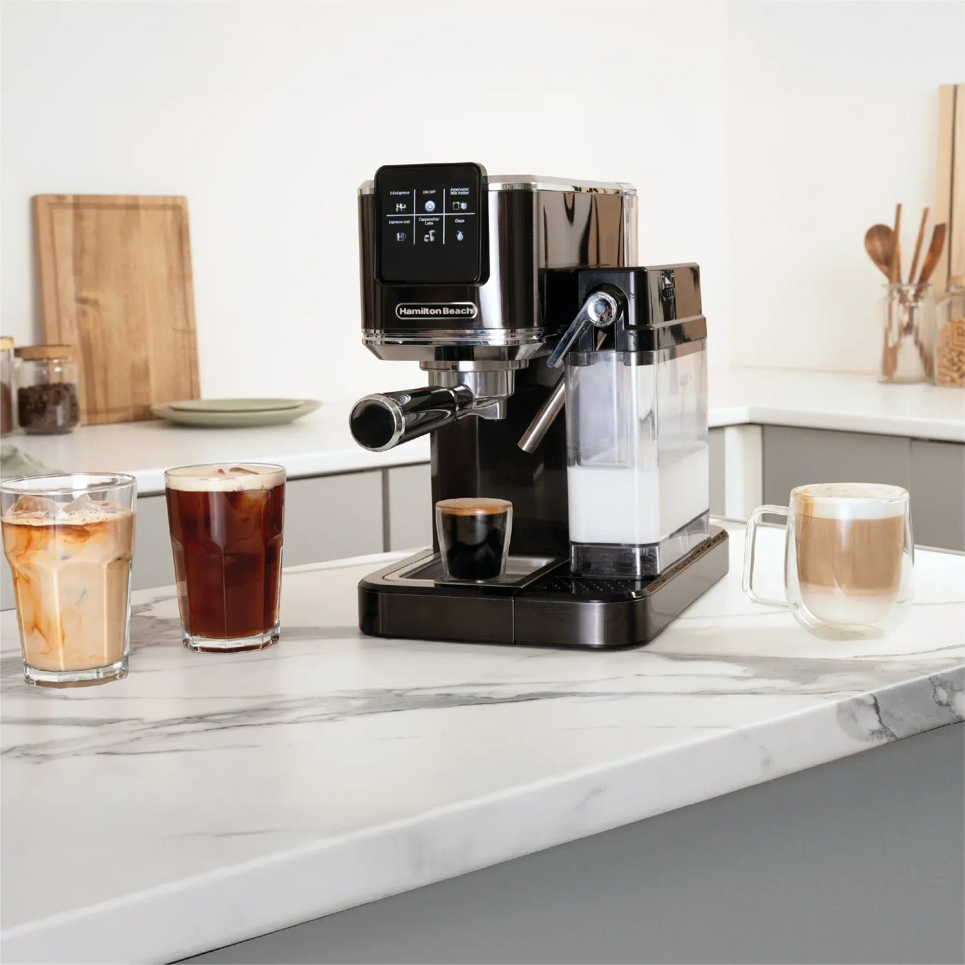 Hamilton Beach BaristaPro+ Touch 8-in-1 - Latte