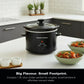 Hamilton Beach The Mighty Mini 1.8L Slow Cooker – Black
