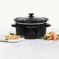 Hamilton Beach The Comfort Cook 3.5L Slow Cooker – Black