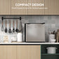 HOMCOM 35L Mini Freezer, -24℃ to -14℃ Temperature - Silver Tone