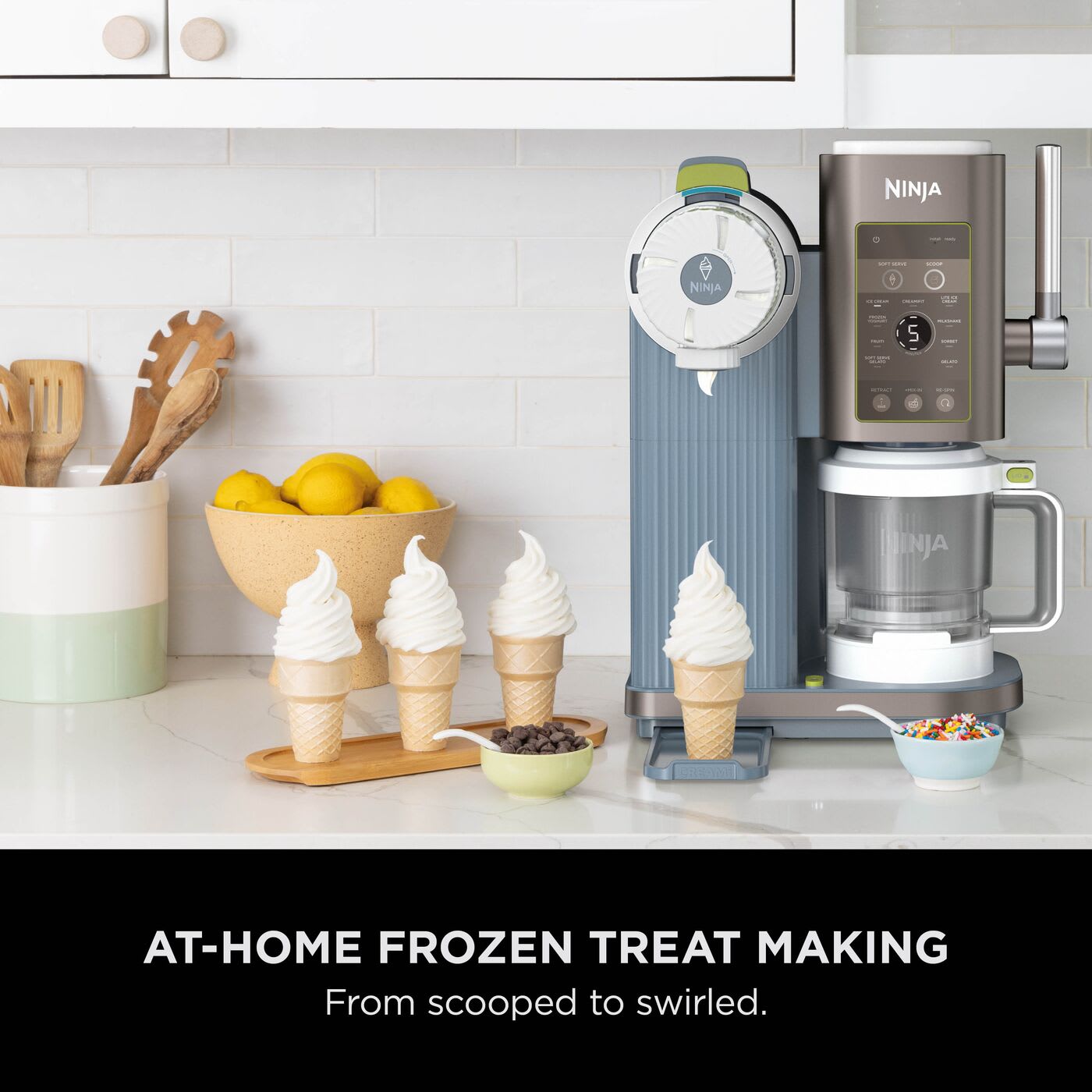 Ninja CREAMi Scoop & Swirl NC701UKND Icy Blackberry Lime – feature 5