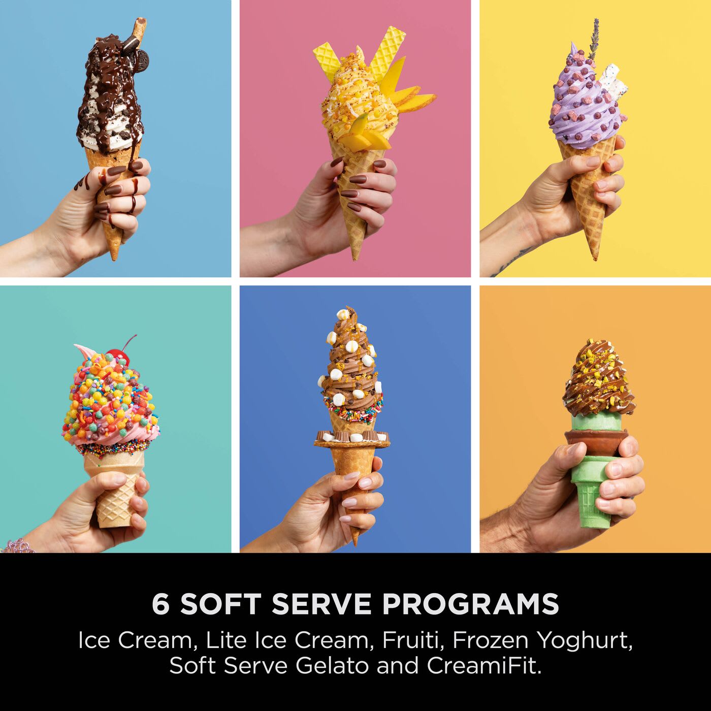 Ninja CREAMi Scoop & Swirl NC701UKND Icy Blackberry Lime – feature 12