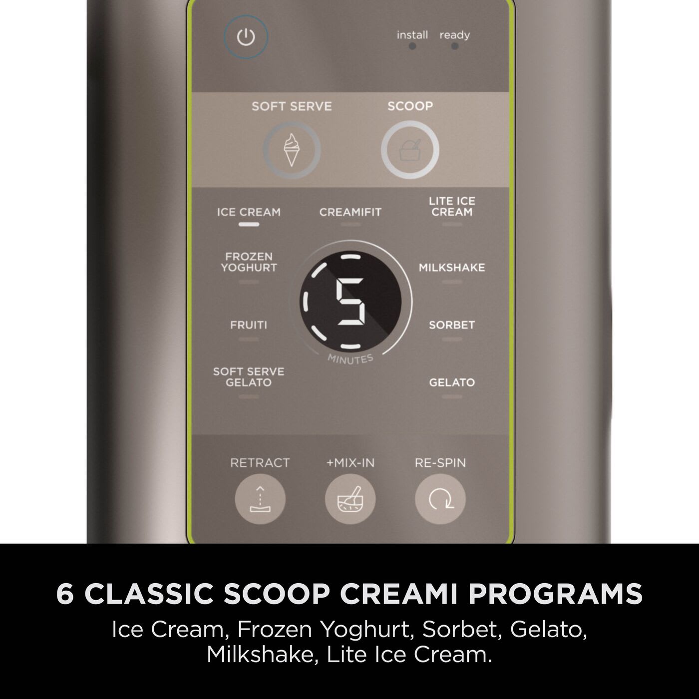 Ninja CREAMi Scoop & Swirl NC701UKND Icy Blackberry Lime – feature 13