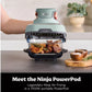 Ninja CRISPi 4-in-1 Portable Glass Air Fryer - Sage FN101UKSG