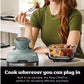 Ninja CRISPi 4-in-1 Portable Glass Air Fryer - Sage FN101UKSG