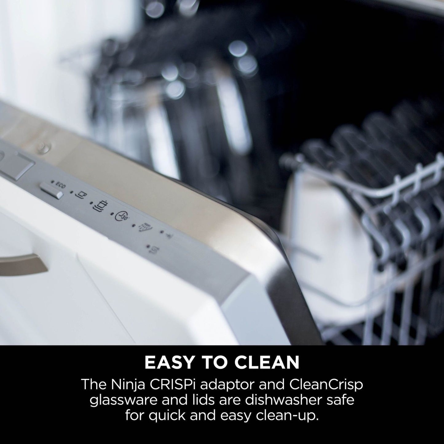 Ninja FN101UKGY CRISPi 4 i 1 Bärbar Glas Air Fryer
